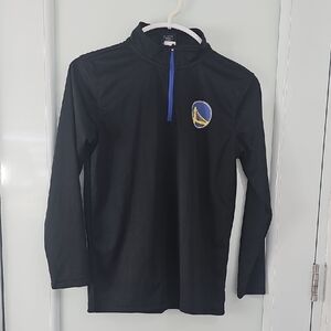 Golden State NBA Pullover 1/4 Zip Jackets.  Size 14/16